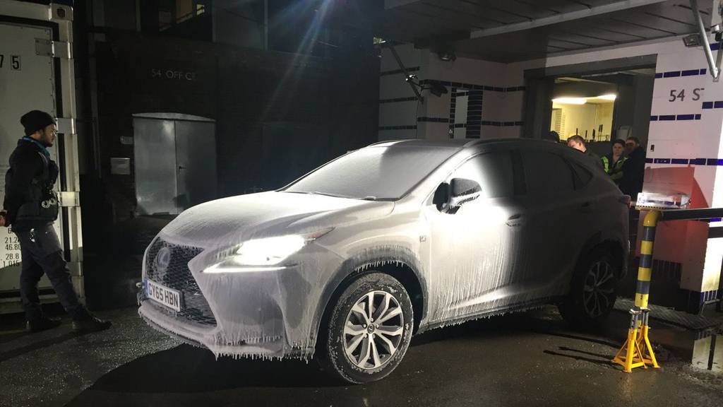 Rodas de gelo Lexus NX usinadas em CNC 14