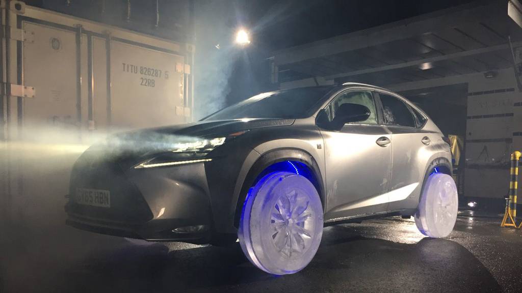 Rodas de gelo Lexus NX usinadas em CNC