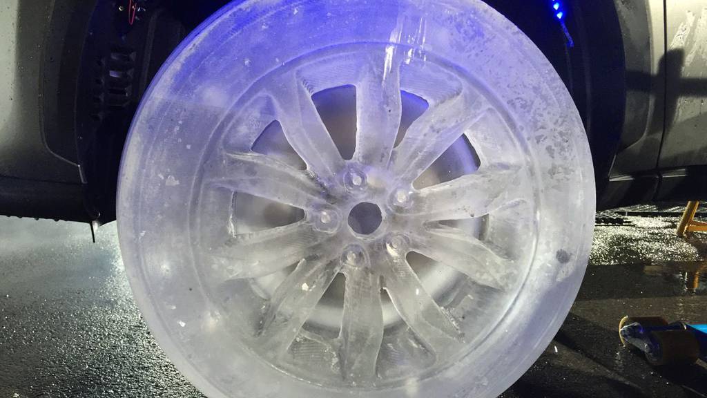 Rodas de gelo Lexus NX usinadas em CNC 5