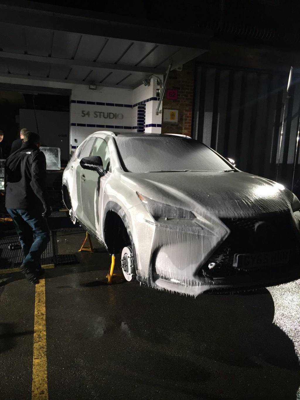 Rodas de gelo Lexus NX usinadas em CNC 9