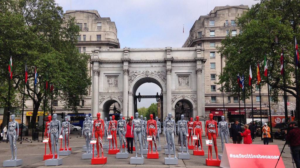 International Safe Cities Day at Marble Arch
