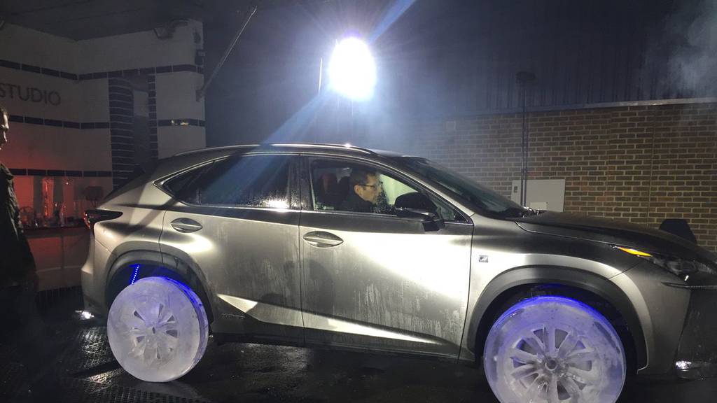 Rodas de gelo Lexus NX usinadas em CNC 6